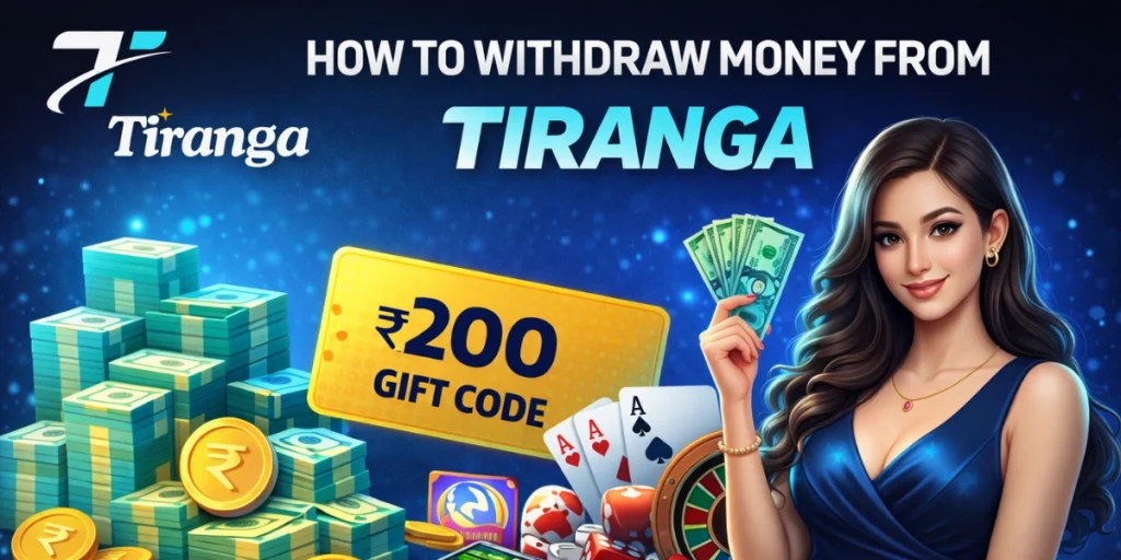 How to Withdraw Money from Tiranga Game