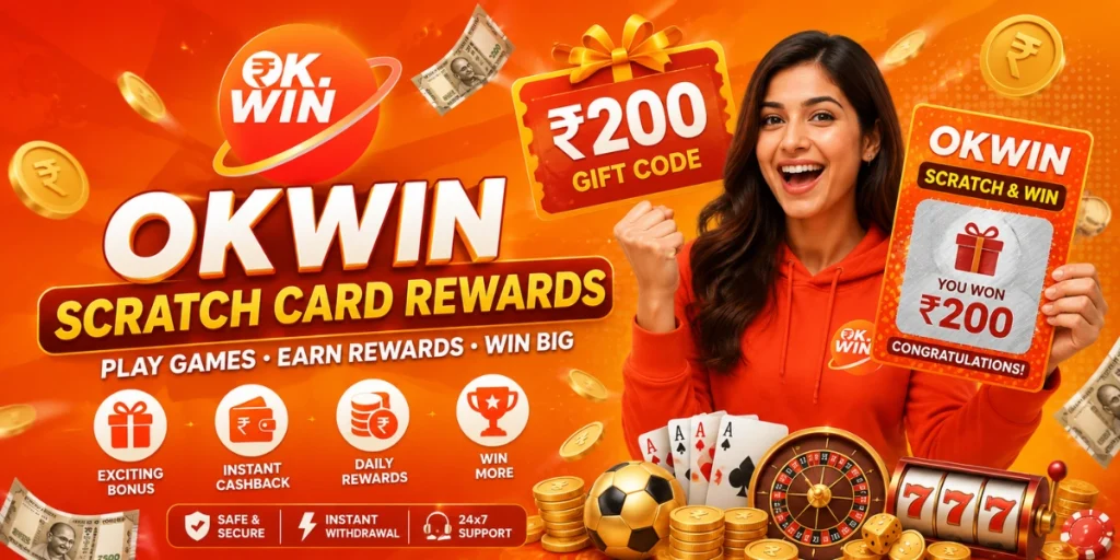 Okwin Scratch Card Rewards